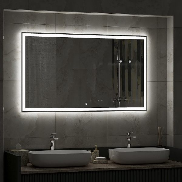 Зеркало Континент "Mercury Led" 1000х700