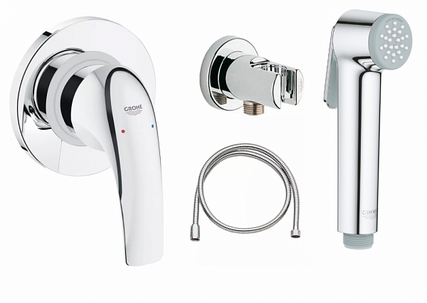 Гигиенический душ Grohe BauCurve 123072 комплект