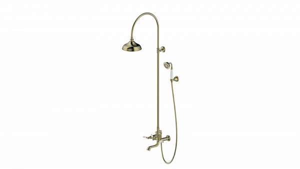 Душевая колонна со смесителем для ванны Bravat Art F65193AR-A3-RUS