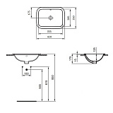 Раковина Ideal Standard Connect 45 см E5055MA
