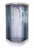 Душ.каб. Niagara NG- 116-15T (90х90х215) низкий поддон (15 см) стенки АКРИЛ стекло тонир,хром.проф. 5 мест