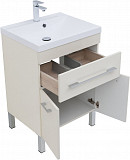 Тумба под раковину Aquanet Верона 60 крем (1 ящик, 2 дверцы) 00304535
