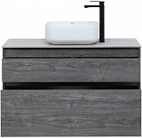 Тумба под раковину Aquanet Nova Lite 100 дуб рошелье (2 ящика) 00242582