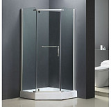 Душевое ограждение Mirsant без поддона  Aurora 90 (с дугами и аксессуарами)