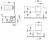 Бачок для унитаза Duravit D-Code 0927100004