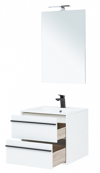 Мебель для ванной Aquanet Lino 60 белый матовый 00271951