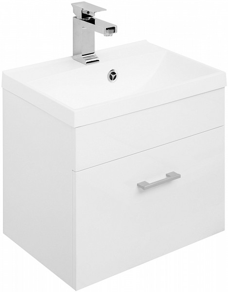 Тумба с раковиной Aquanet Нота 50 белый 00287705