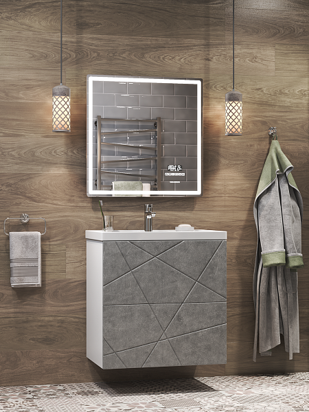 Зеркало VIGO Geometry Media 700