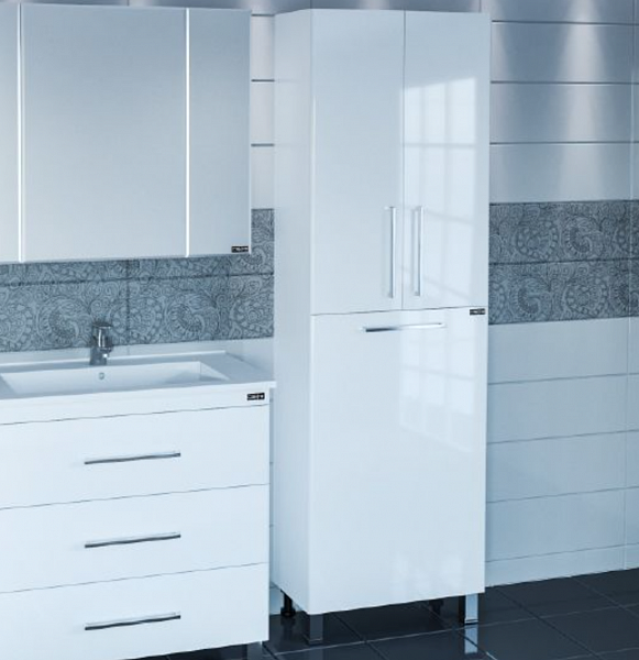 Колонна Вегас 60 напольная с бельевой корзиной Санта 526003