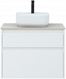 Тумба под раковину Aquanet Nova Lite 75 белый (2 ящика) 00242272