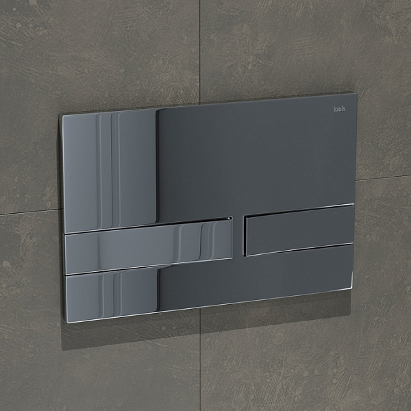 Клавиша смыва, универсальная, хром, Unifix, 006, IDDIS, UNI06CHi77