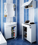 Зеркальный шкаф Лира 60 Санта 101064