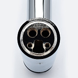 AQM P6131 AQUAme Prato Смеситель для раковины с донным клапаном, хром, однорычажный.