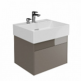 Тумба Kerama Marazzi LOGICA подвесная 2 ящика 60 см, песчаный