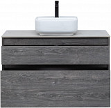 Тумба под раковину Aquanet Nova Lite 100 дуб рошелье (2 ящика) 00242582