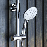 Смеситель для ванны с верхним душем, Shelfy, IDDIS, SHESB3Fi06