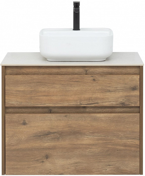 Тумба под раковину Aquanet Nova Lite 75 дуб рустикальный (2 ящика) 00249515