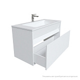 Тумба подвесная с ящиком, белая, 100 см, Esper, IDDIS, ESP10W0i95. Подходит ум. 4501000i28