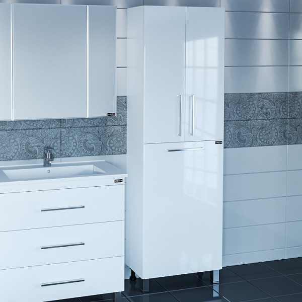 Колонна Вегас 60 напольная с бельевой корзиной Санта 526003