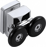 AQ NAA 2142-90 Душевой уголок 1/4 круга Aquatek, двери развижные 900x900x2000, профиль хром . стекло прозрачное