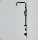 F42885A24  X-Joy набор 2в1: см-ль д/душа, верхний душ d 220 мм, ручн.душ 110 мм, 1 ф-ция, душевая шт