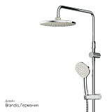 F0785C900 Sunny,душ.система,набор:см-ль д/ванны/душа,верхний душ d220 мм, ручной душ 110 мм, 1 функц