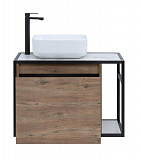 Тумба под раковину Aquanet Nova Lite Loft 75 L дуб рустикальный 00261658