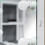 Зеркало Континент Гримерное 600х800 12 ламп