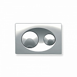 Панель смыва KOLLER POOL для инсталляции Alcora ST 1200 GRACE  CHROME