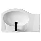 Полукруглая раковина Santek Коралл 83 1WH110225 с левым крылом