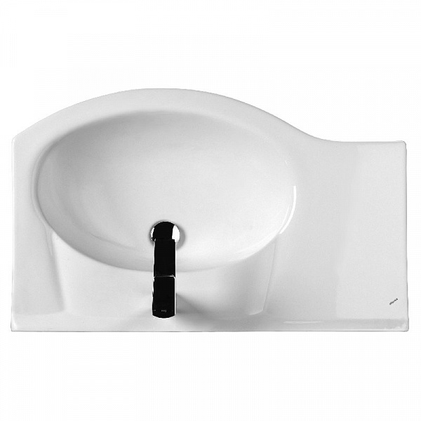 Полукруглая раковина Santek Коралл 83 1WH110225 с левым крылом