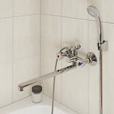 Смеситель для ванны с длинным изливом, Tring, Milardo, TRISBL2M10