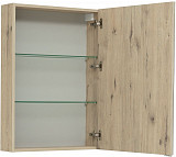 Зеркальный шкаф Aquanet Алвита New 60 дуб веллингтон белый 00277541