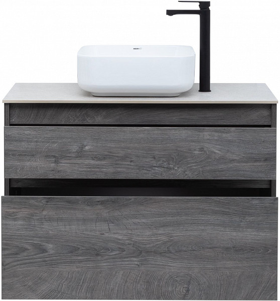 Тумба под раковину Aquanet Nova Lite 90 дуб рошелье (2 ящика) 00242267