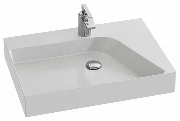 Раковина Jacob Delafon Rythmik Pure 65x46 см EVN112-00 левая