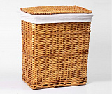 Плетеная корзина для белья с крышкой Wasserkraft Ammer WB-370-L