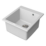 Мойка кухонная Point Моко 47 PN3006W, белый