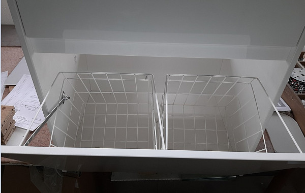 Тумба под раковину Aquanet Токио 68 белый (напольная, 1 ящик) 00239291