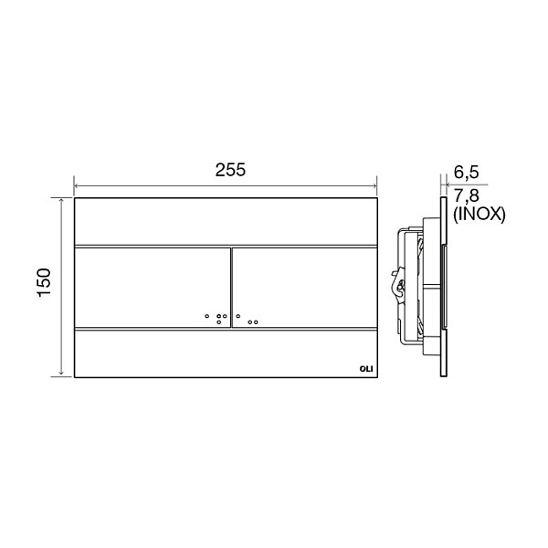 Сет: Инстал.OLI 80 ECO +панель Slim хр. гл., OLI+Унитаз Point Меркурий, белый