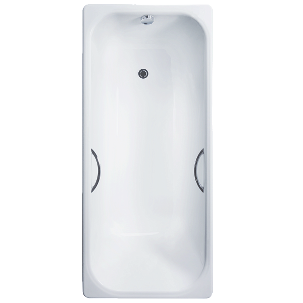 Ванна чугунная Delice Aurora 1400х700 с антискользящим покрытием