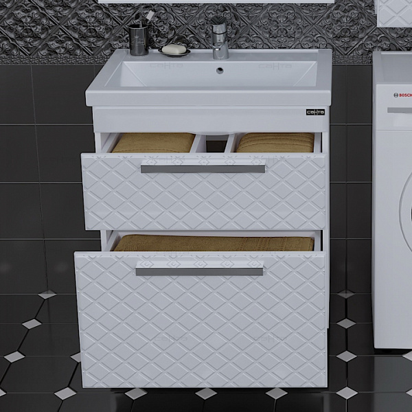 Тумба под раковину Калипсо 70 напольная Санта 217005лN