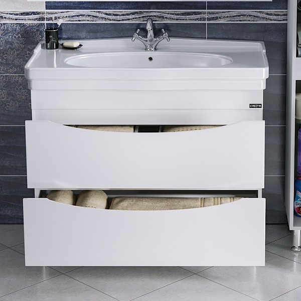 Тумба под раковину напольная Сатурн 105 Санта 700200