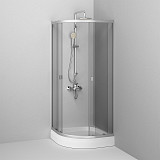 W88G-205-080MT64 X-Joy Twin Slide,  Душевое ограждение без  поддона, 80x80, профиль мат хром