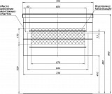 Тумба с раковиной Aquanet Нота 75 белый 00287707