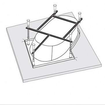 Каркас к ванне Vagnerplast  Bahama 139x139