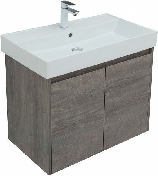 Мебель для ванной Aquanet Nova Lite 75 дуб рошелье (2 дверцы) 00302536