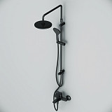 F42890A14 Gem набор 2в1: см-ль д/ванны/душа, верхний душ d 220 мм, ручн.душ 110 мм, 1 ф-ция, душевая