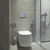 Клавиша смыва, универсальная, хром, Unifix, 004, IDDIS, UNI04CHi77