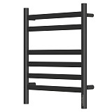 Полотенцесушитель электрический Point Селена PN16856B П6 500x600, диммер справа, черный