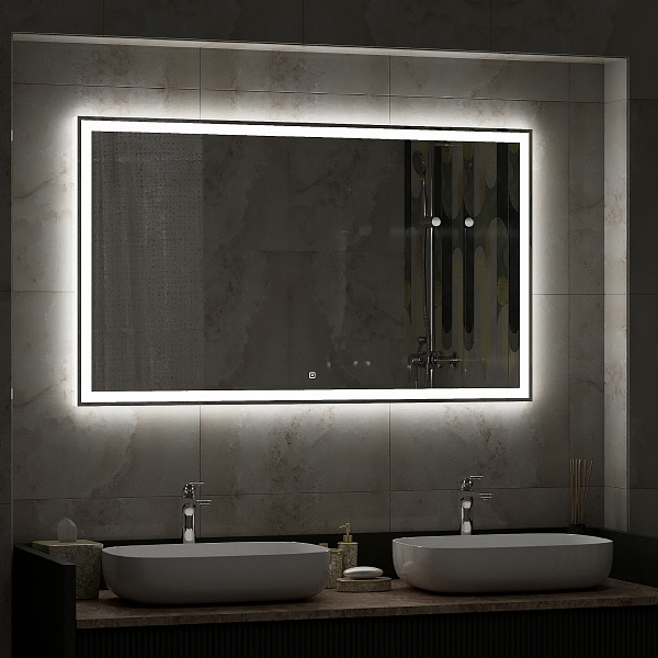 Зеркало Континент "Mercury Led" 1200х700